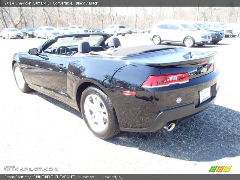 Black / Black 2014 Chevrolet Camaro LT Convertible