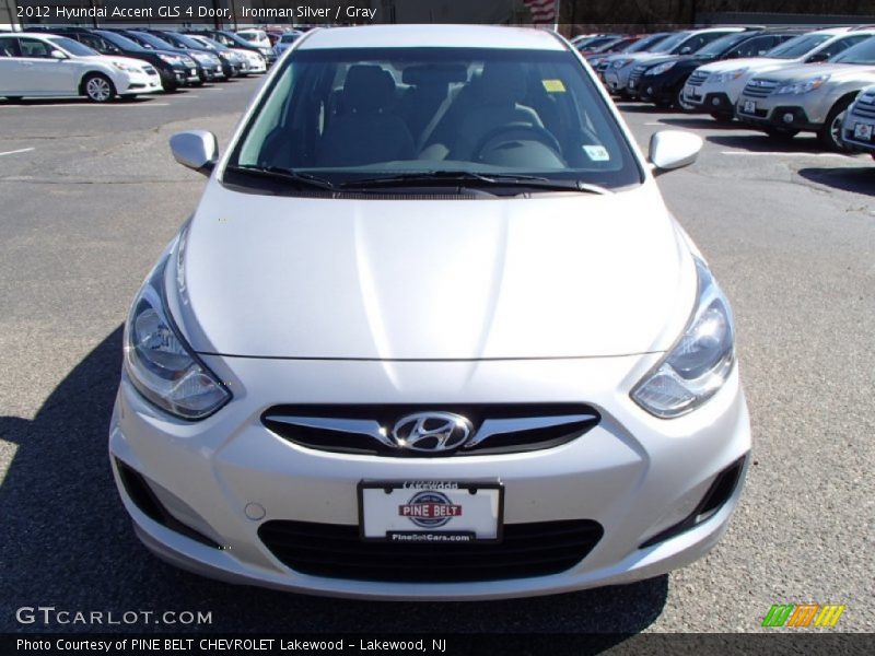 Ironman Silver / Gray 2012 Hyundai Accent GLS 4 Door