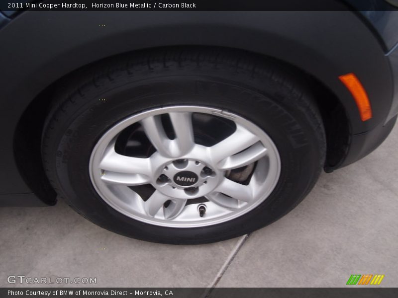 Horizon Blue Metallic / Carbon Black 2011 Mini Cooper Hardtop