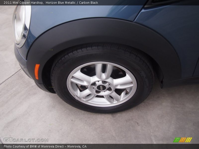 Horizon Blue Metallic / Carbon Black 2011 Mini Cooper Hardtop