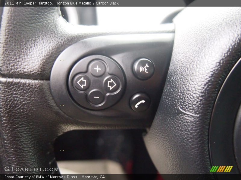 Horizon Blue Metallic / Carbon Black 2011 Mini Cooper Hardtop