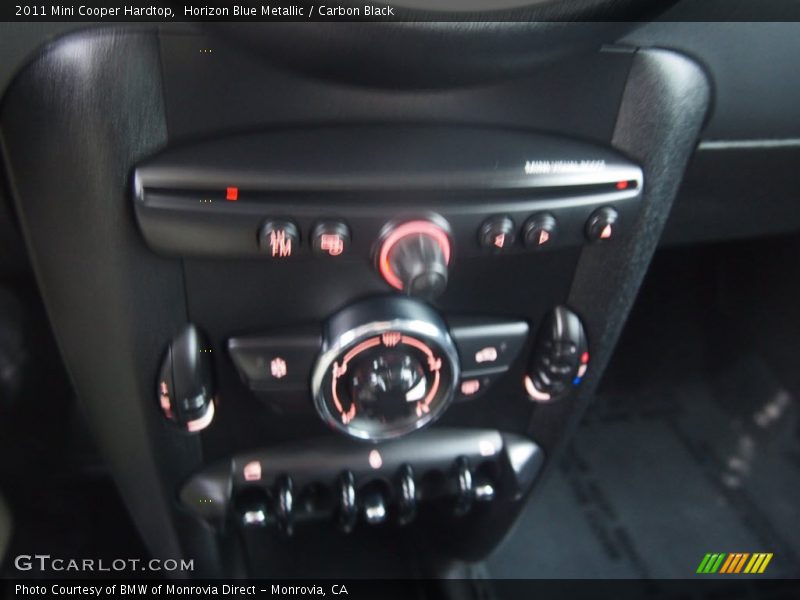Horizon Blue Metallic / Carbon Black 2011 Mini Cooper Hardtop