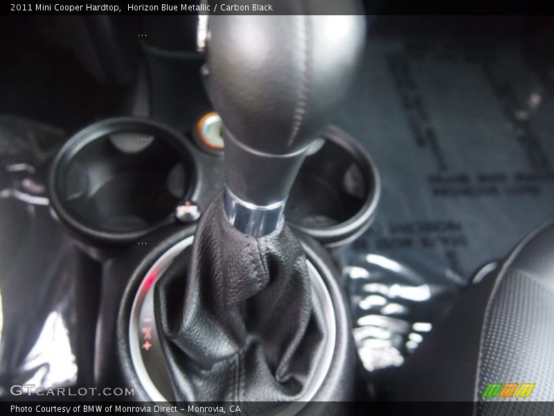 Horizon Blue Metallic / Carbon Black 2011 Mini Cooper Hardtop