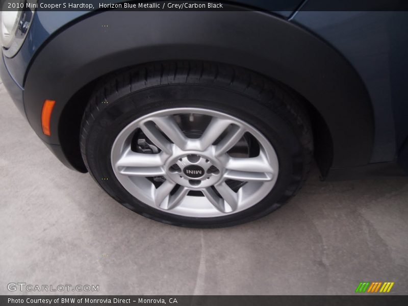 Horizon Blue Metallic / Grey/Carbon Black 2010 Mini Cooper S Hardtop