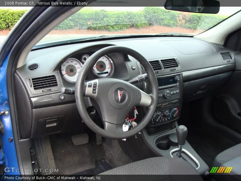 Nitrous Blue Metallic / Ebony 2008 Pontiac G5