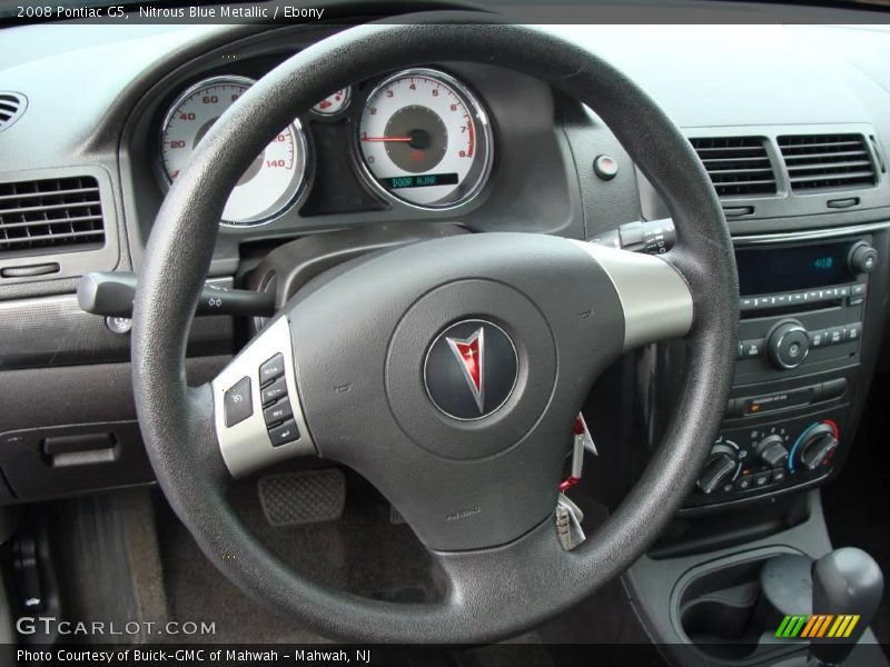 Nitrous Blue Metallic / Ebony 2008 Pontiac G5