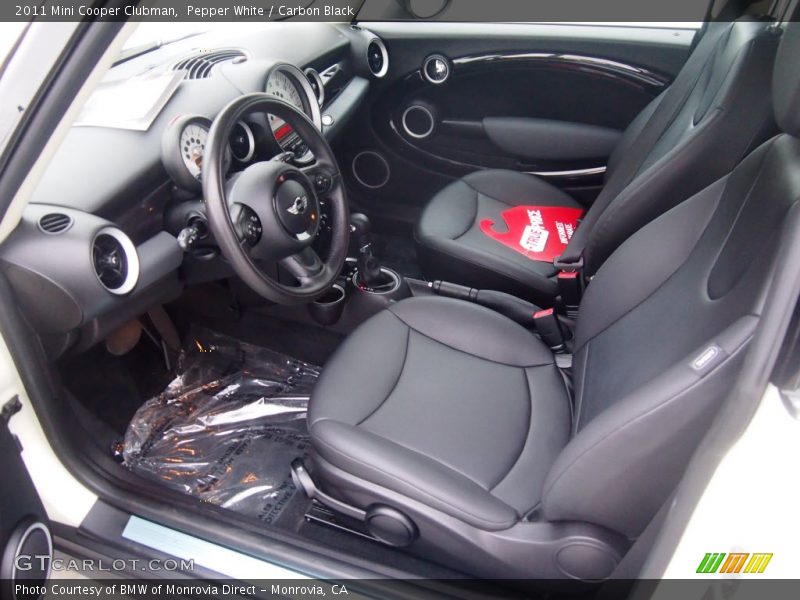 Pepper White / Carbon Black 2011 Mini Cooper Clubman