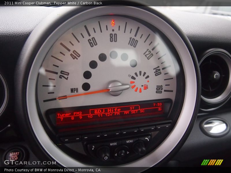 Pepper White / Carbon Black 2011 Mini Cooper Clubman