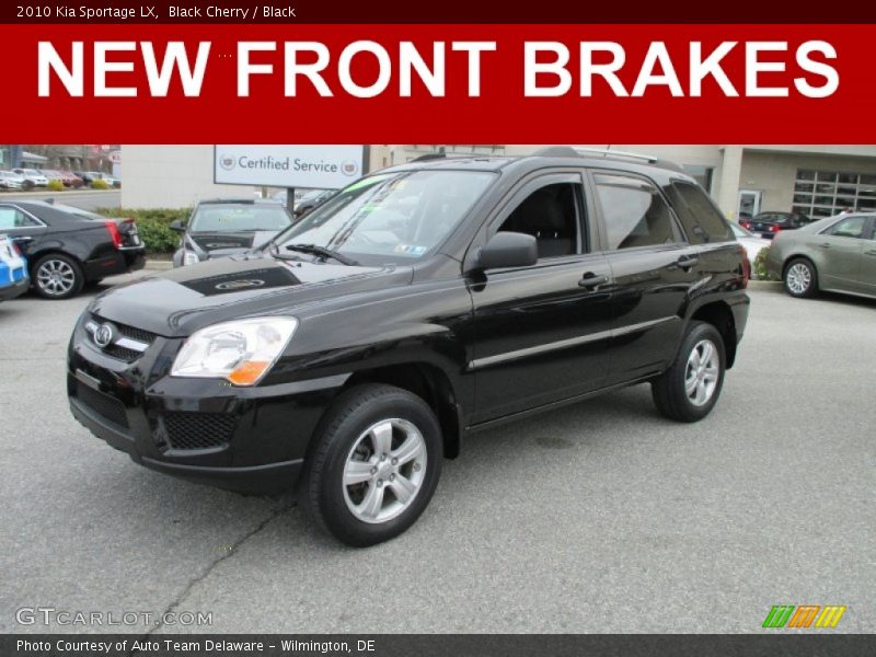 Black Cherry / Black 2010 Kia Sportage LX