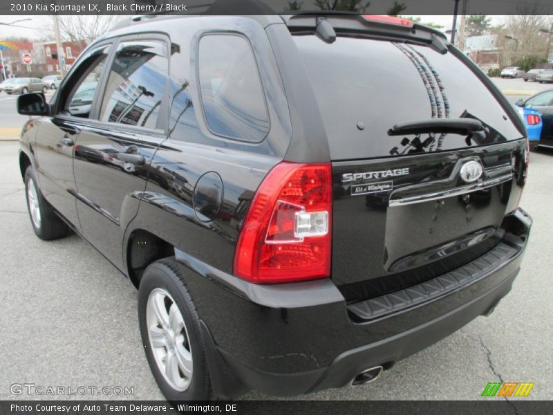 Black Cherry / Black 2010 Kia Sportage LX