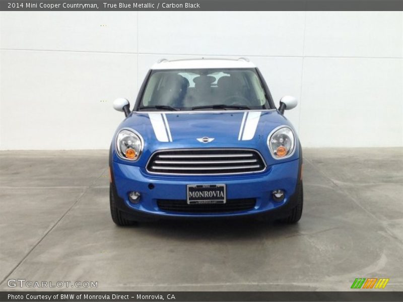 True Blue Metallic / Carbon Black 2014 Mini Cooper Countryman