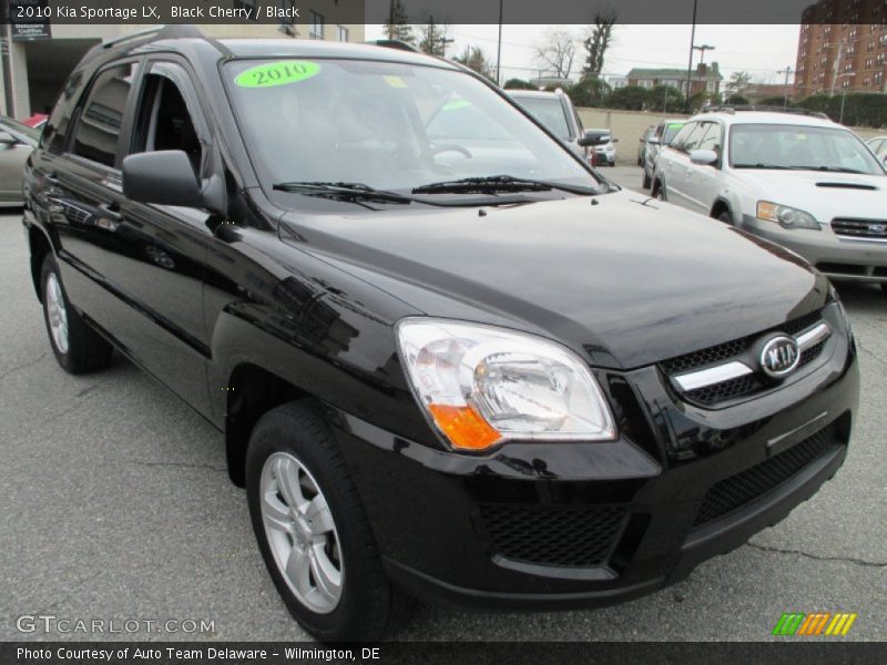 Black Cherry / Black 2010 Kia Sportage LX