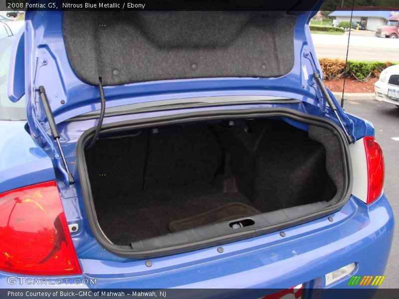 Nitrous Blue Metallic / Ebony 2008 Pontiac G5