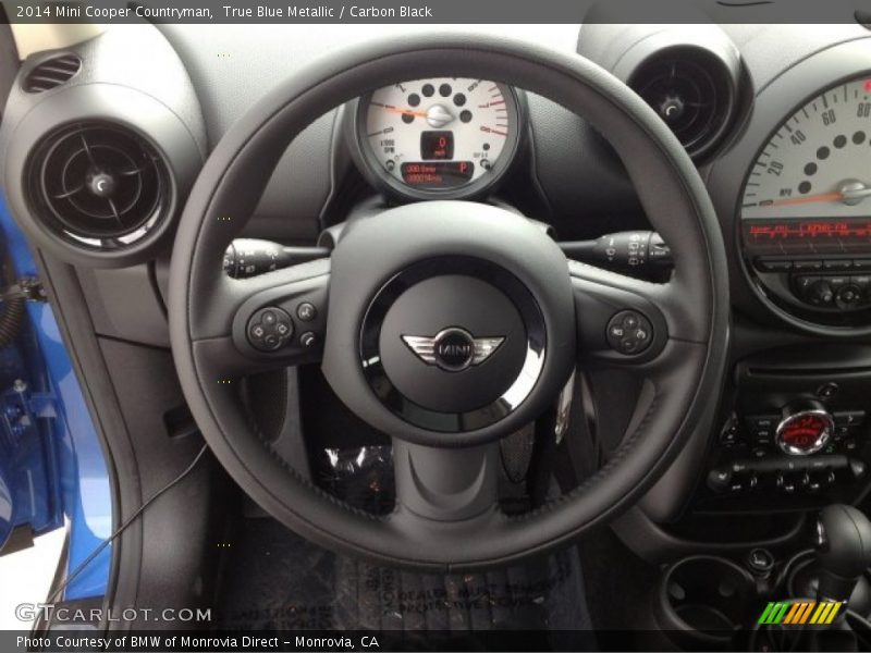 True Blue Metallic / Carbon Black 2014 Mini Cooper Countryman