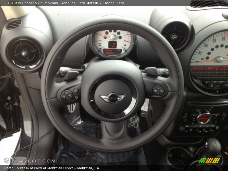 Absolute Black Metallic / Carbon Black 2014 Mini Cooper S Countryman