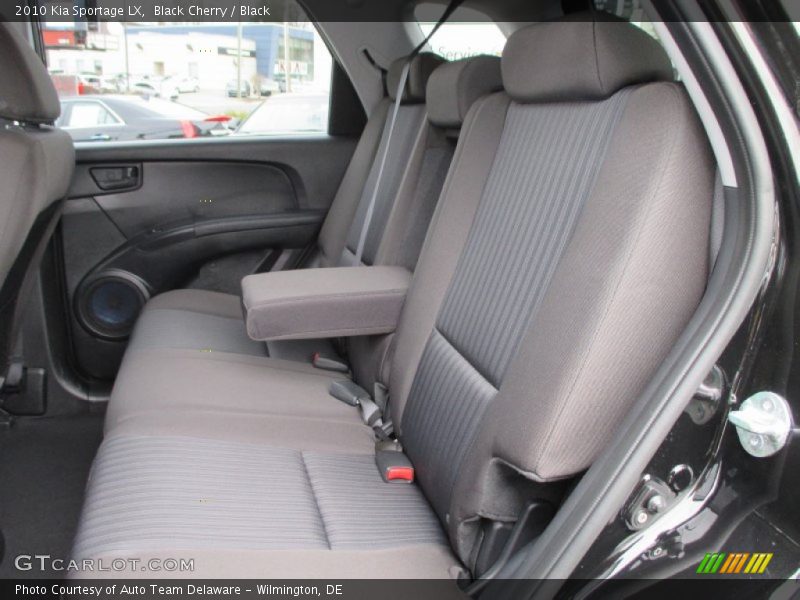 Black Cherry / Black 2010 Kia Sportage LX