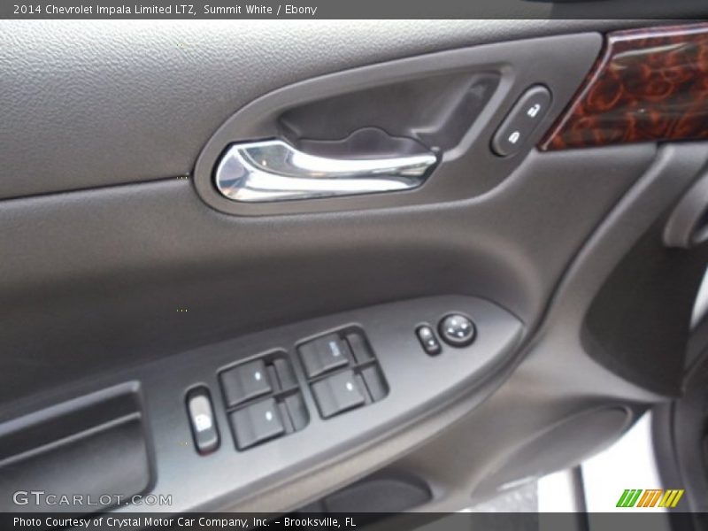 Summit White / Ebony 2014 Chevrolet Impala Limited LTZ