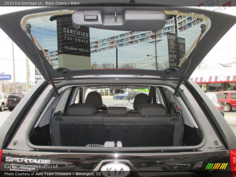 Black Cherry / Black 2010 Kia Sportage LX