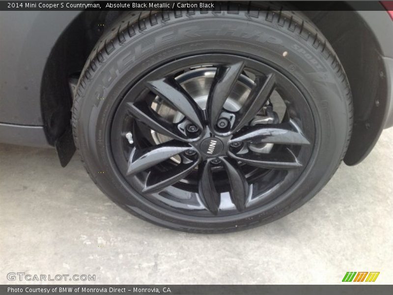 Absolute Black Metallic / Carbon Black 2014 Mini Cooper S Countryman