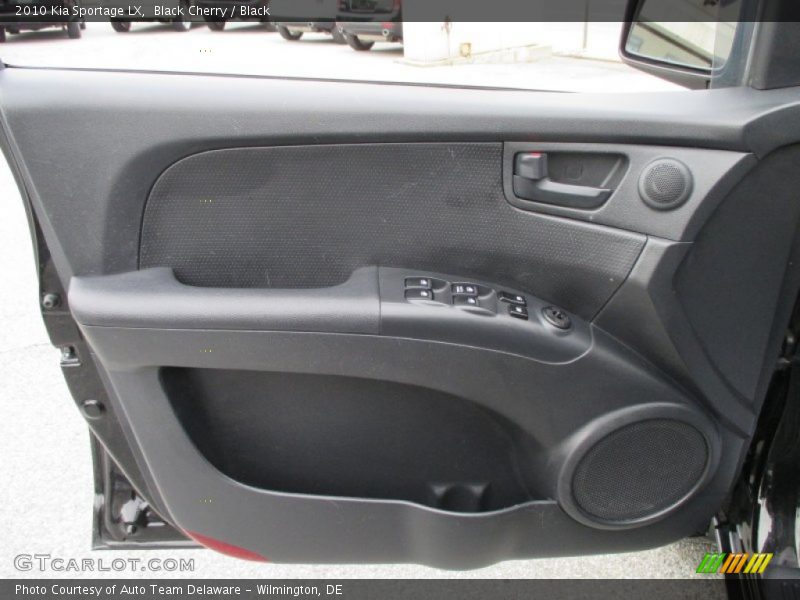 Black Cherry / Black 2010 Kia Sportage LX