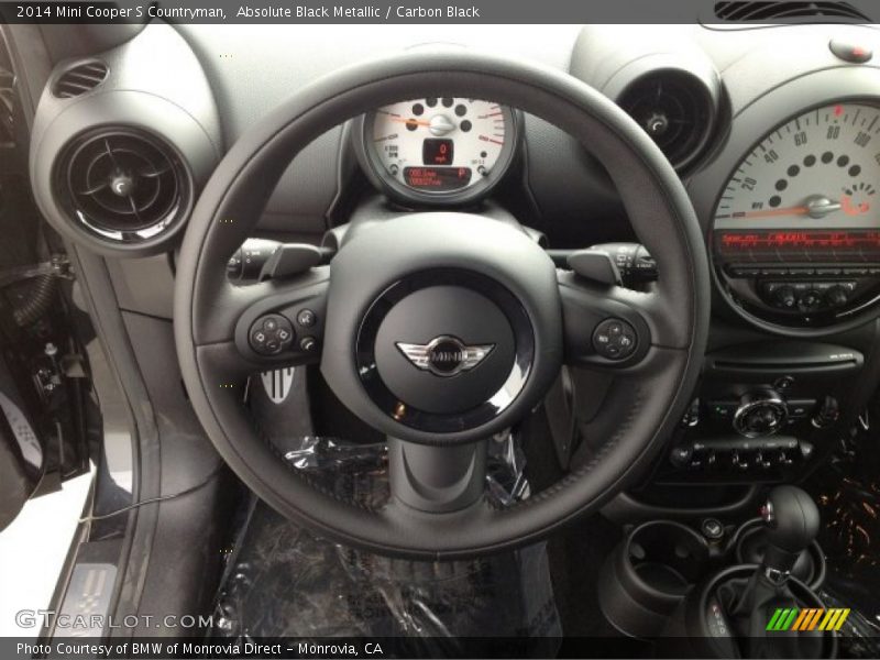 Absolute Black Metallic / Carbon Black 2014 Mini Cooper S Countryman