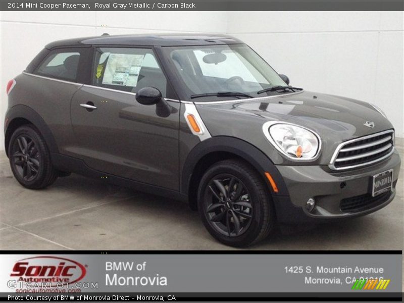 Royal Gray Metallic / Carbon Black 2014 Mini Cooper Paceman