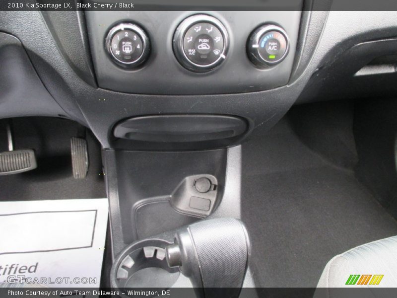 Black Cherry / Black 2010 Kia Sportage LX