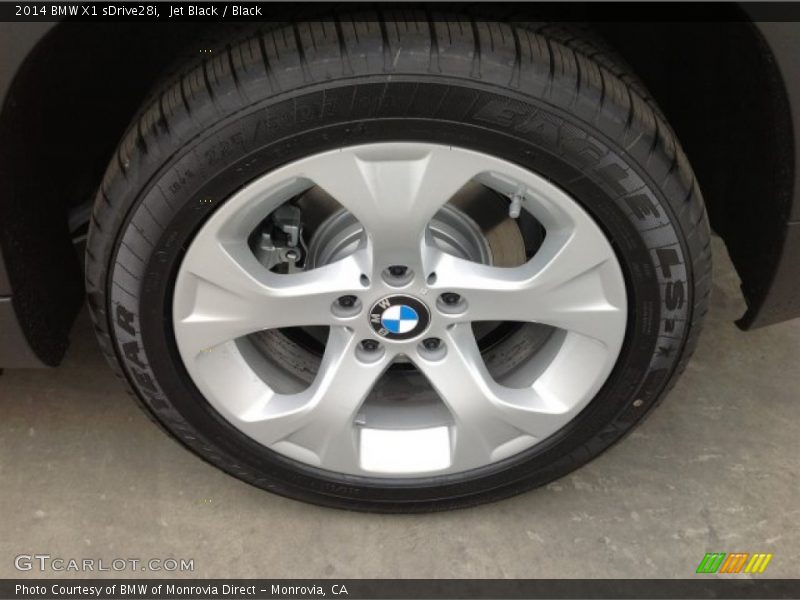 Jet Black / Black 2014 BMW X1 sDrive28i