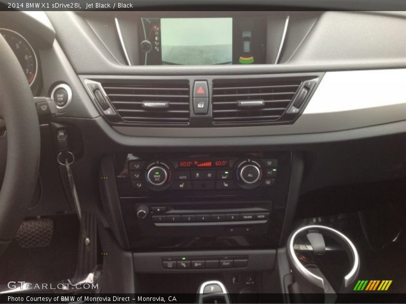 Jet Black / Black 2014 BMW X1 sDrive28i
