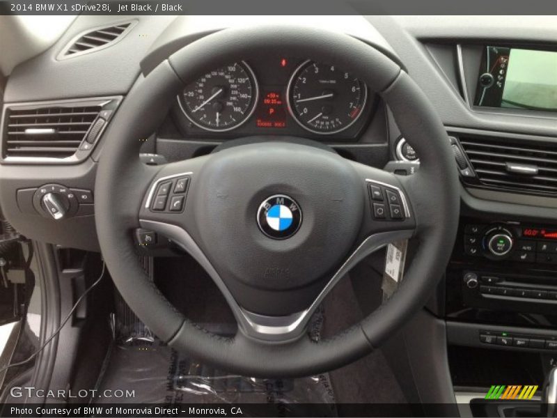 Jet Black / Black 2014 BMW X1 sDrive28i