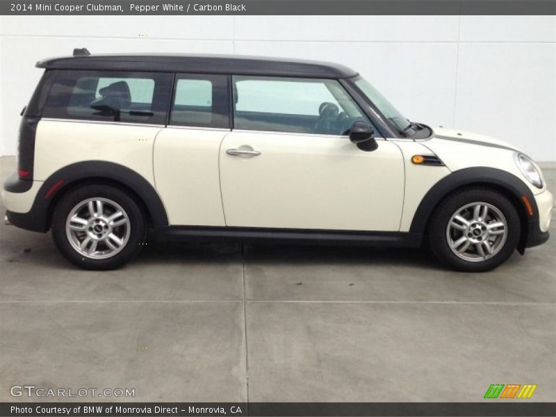 Pepper White / Carbon Black 2014 Mini Cooper Clubman