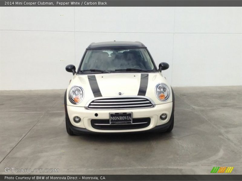 Pepper White / Carbon Black 2014 Mini Cooper Clubman