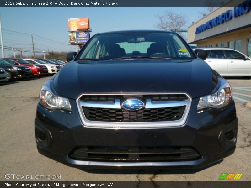 Dark Gray Metallic / Black 2013 Subaru Impreza 2.0i 4 Door