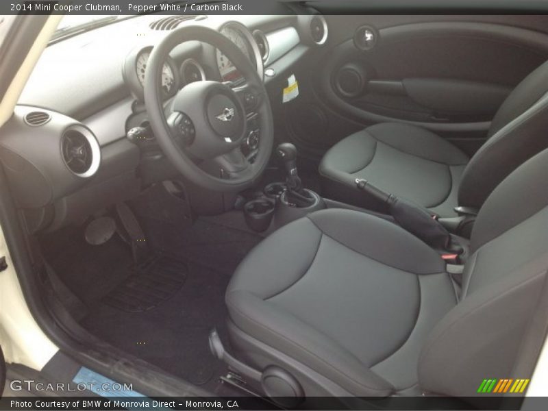 Pepper White / Carbon Black 2014 Mini Cooper Clubman