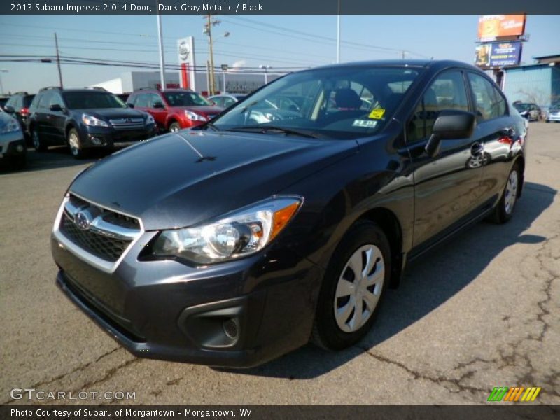 Dark Gray Metallic / Black 2013 Subaru Impreza 2.0i 4 Door