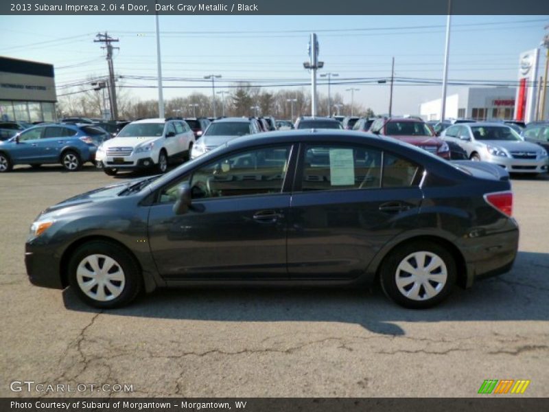 Dark Gray Metallic / Black 2013 Subaru Impreza 2.0i 4 Door