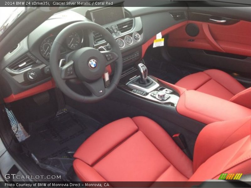  2014 Z4 sDrive35i Coral Red Interior
