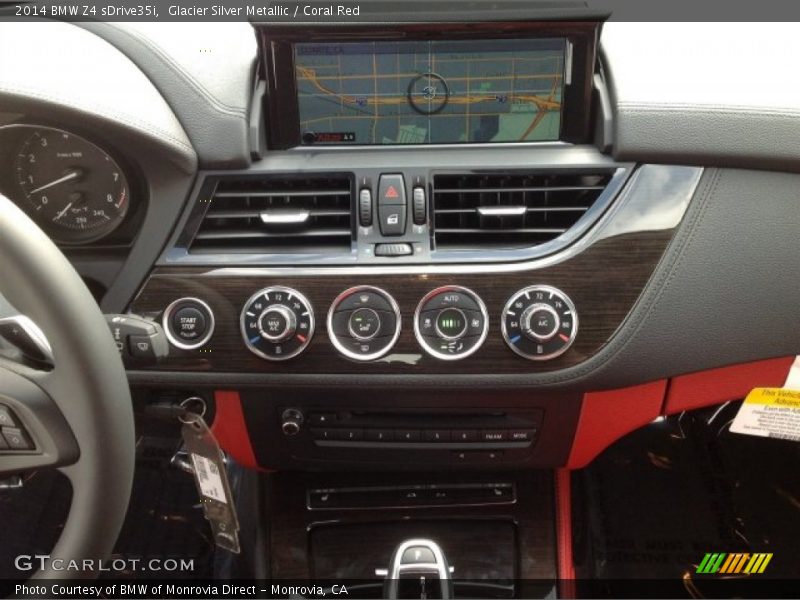 Controls of 2014 Z4 sDrive35i