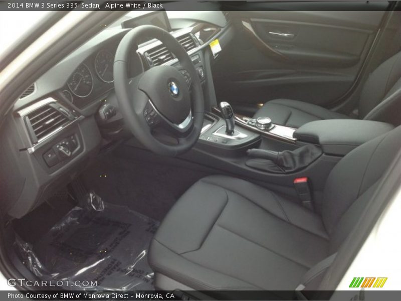  2014 3 Series 335i Sedan Black Interior