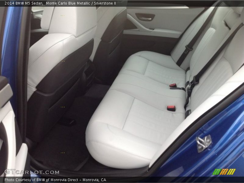 Rear Seat of 2014 M5 Sedan