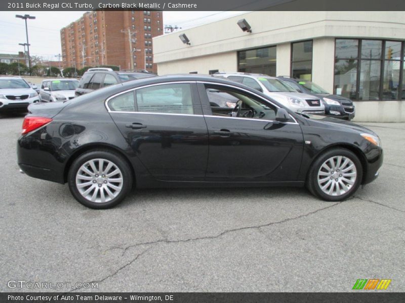 Carbon Black Metallic / Cashmere 2011 Buick Regal CXL Turbo