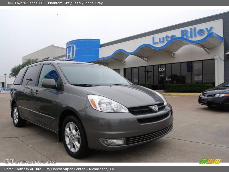 Phantom Gray Pearl / Stone Gray 2004 Toyota Sienna XLE