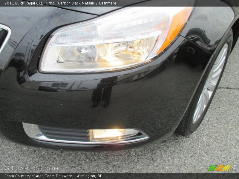 Carbon Black Metallic / Cashmere 2011 Buick Regal CXL Turbo