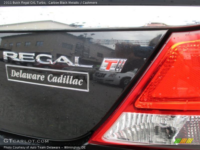 Carbon Black Metallic / Cashmere 2011 Buick Regal CXL Turbo