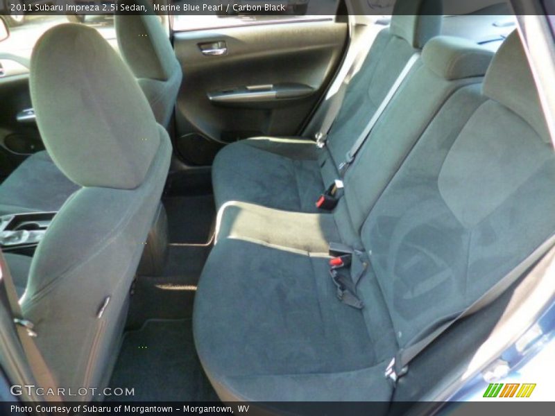 Marine Blue Pearl / Carbon Black 2011 Subaru Impreza 2.5i Sedan