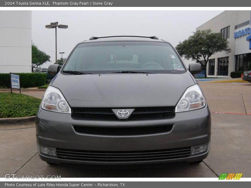 Phantom Gray Pearl / Stone Gray 2004 Toyota Sienna XLE