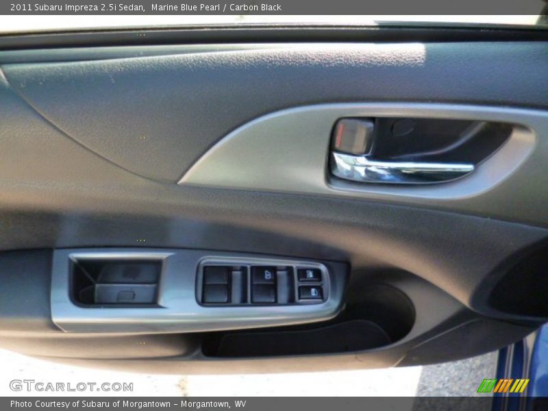 Marine Blue Pearl / Carbon Black 2011 Subaru Impreza 2.5i Sedan
