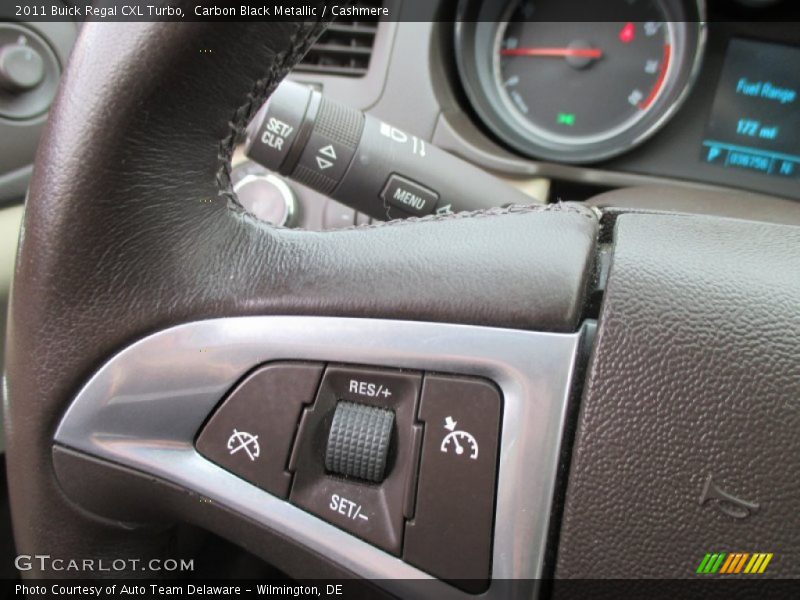 Carbon Black Metallic / Cashmere 2011 Buick Regal CXL Turbo