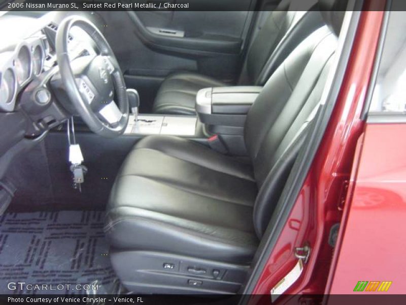 Sunset Red Pearl Metallic / Charcoal 2006 Nissan Murano SL