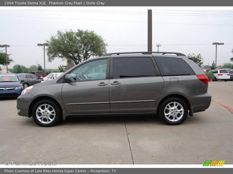 Phantom Gray Pearl / Stone Gray 2004 Toyota Sienna XLE